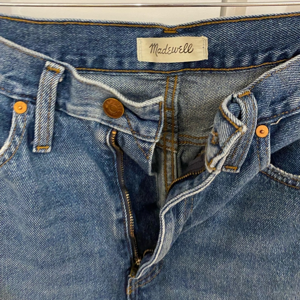 Madewell baggy straight jeans